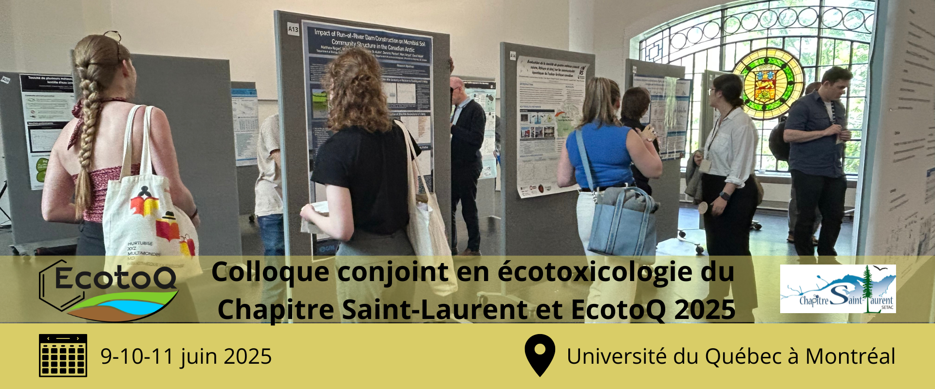Colloque conjoint en écotoxicologie du Chapitre Saint-Laurent et EcotoQ 2025